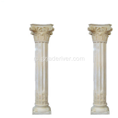 Оригинальная каменная полевая резная каменная римская колонна